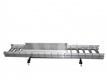 Вышка тура SARAYLI 2x9+2x9 алюминиевая (арт. 5309)