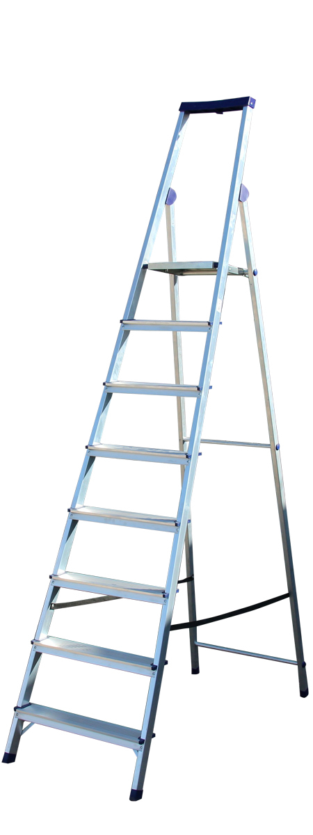 STAIRS Люкс Алюминиевая стремянка 8 ступ. (арт. AS08LX)