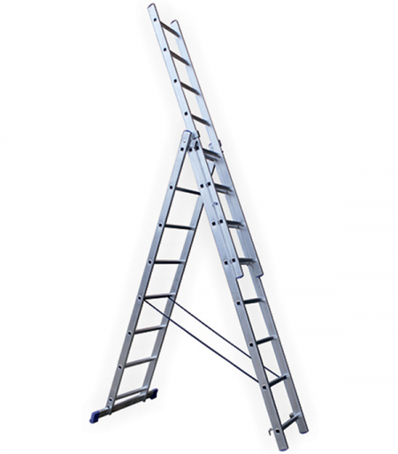 STAIRS Универсальная трехсекционная лестница 3х7 ступ. (арт. AL307)