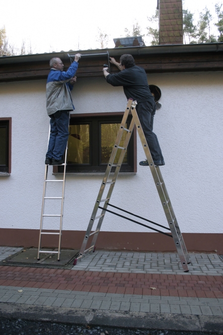 KRAUSE Corda Универсальная лестница 3Х9 ступ. (арт. 010391)