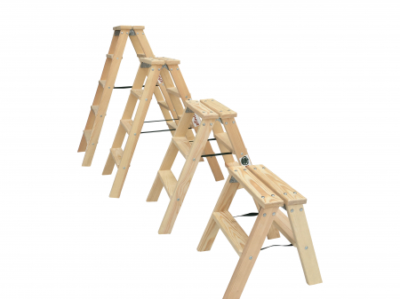 Деревянная стремянка Балчуг 2Х5 Wide