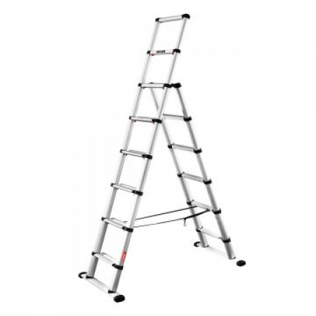 Телескопическая лестница-стремянка TELESTEPS Combi Line 2,3 м
