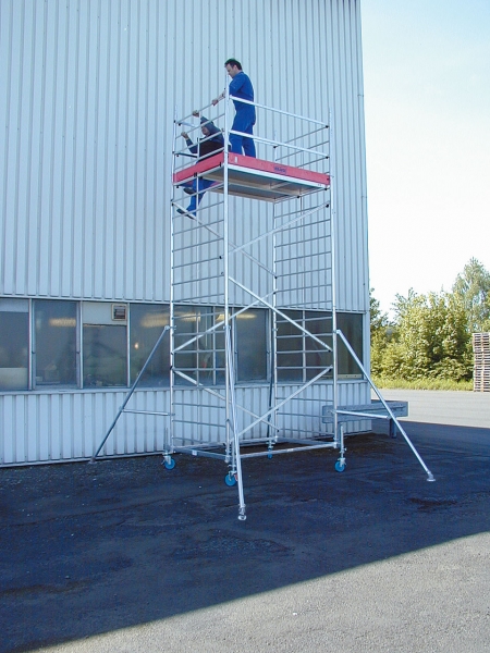 Вышка тура с широкой площадкой Protec XXL Krause (6.3М)