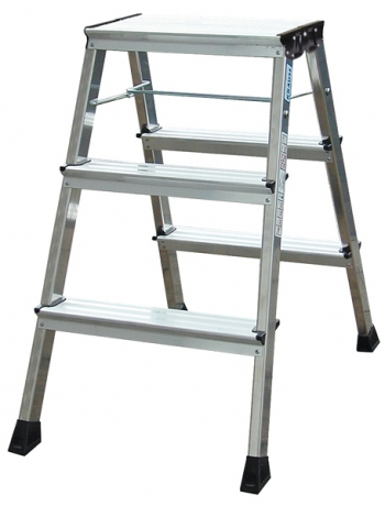 KRAUSE Rolly Двухсторонняя складная подставка 2x3 "Алюминий" (арт. 130068)
