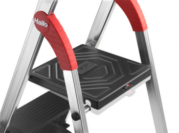 Стремянка алюминиевая Hailo 4 ступени TopLine L100