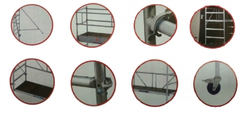 Складная вышка-тура Altrex RS Tower 34 модуль A+B+C+D 0.75X1.65 (6.80)